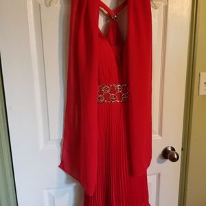 red party dress